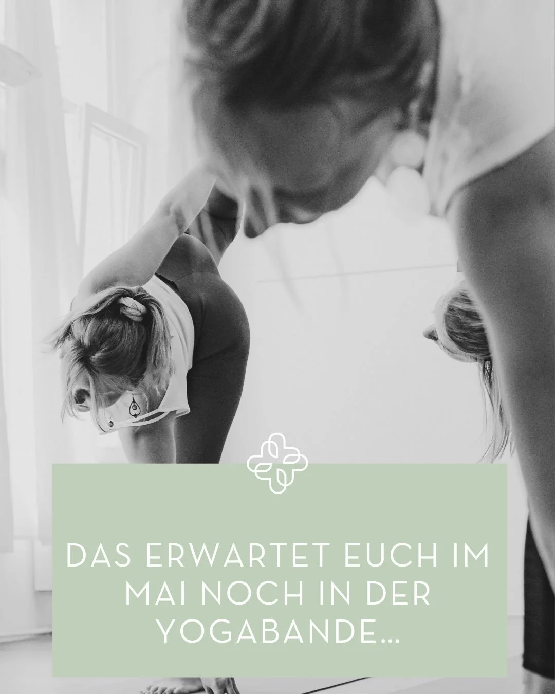 Das erwartet euch im Mai noch in der Yogabande&hellip; 

👉🏼Diese Woche:

ECSTATIC DANCE I MIT EL BATOS @elbatos 
FR 22.MAI, 20.00 &ndash; 23.00 UHR

👉🏼N&auml;chste Woche:

&ldquo;SPA F&Uuml;R DIE SEELE&rdquo; K&Ouml;RPER ATEM, STIMME - BEWEGUNGSI