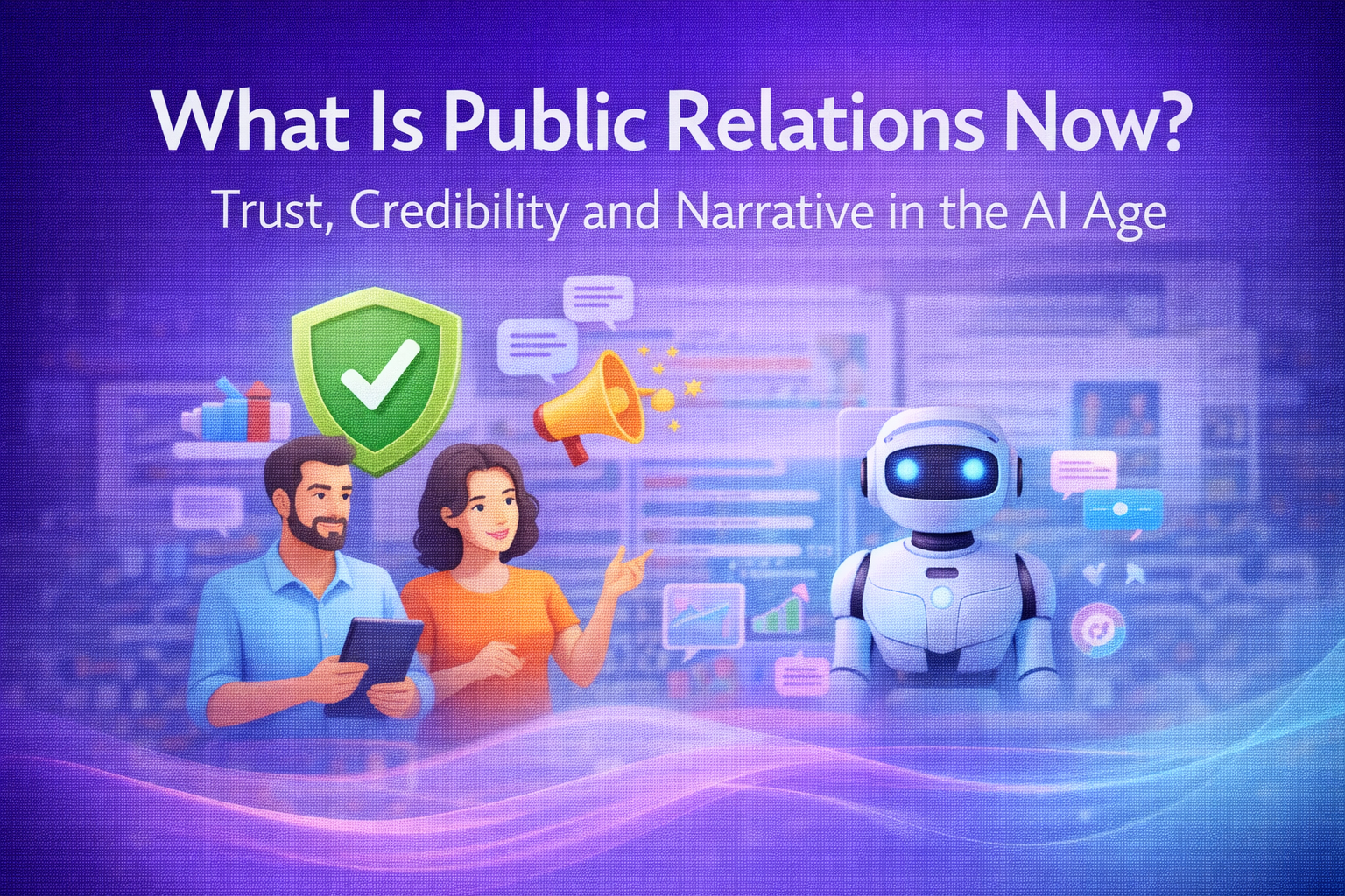 What Is Public Relations Now? Trust, Credibility and Narrative in the AI Age