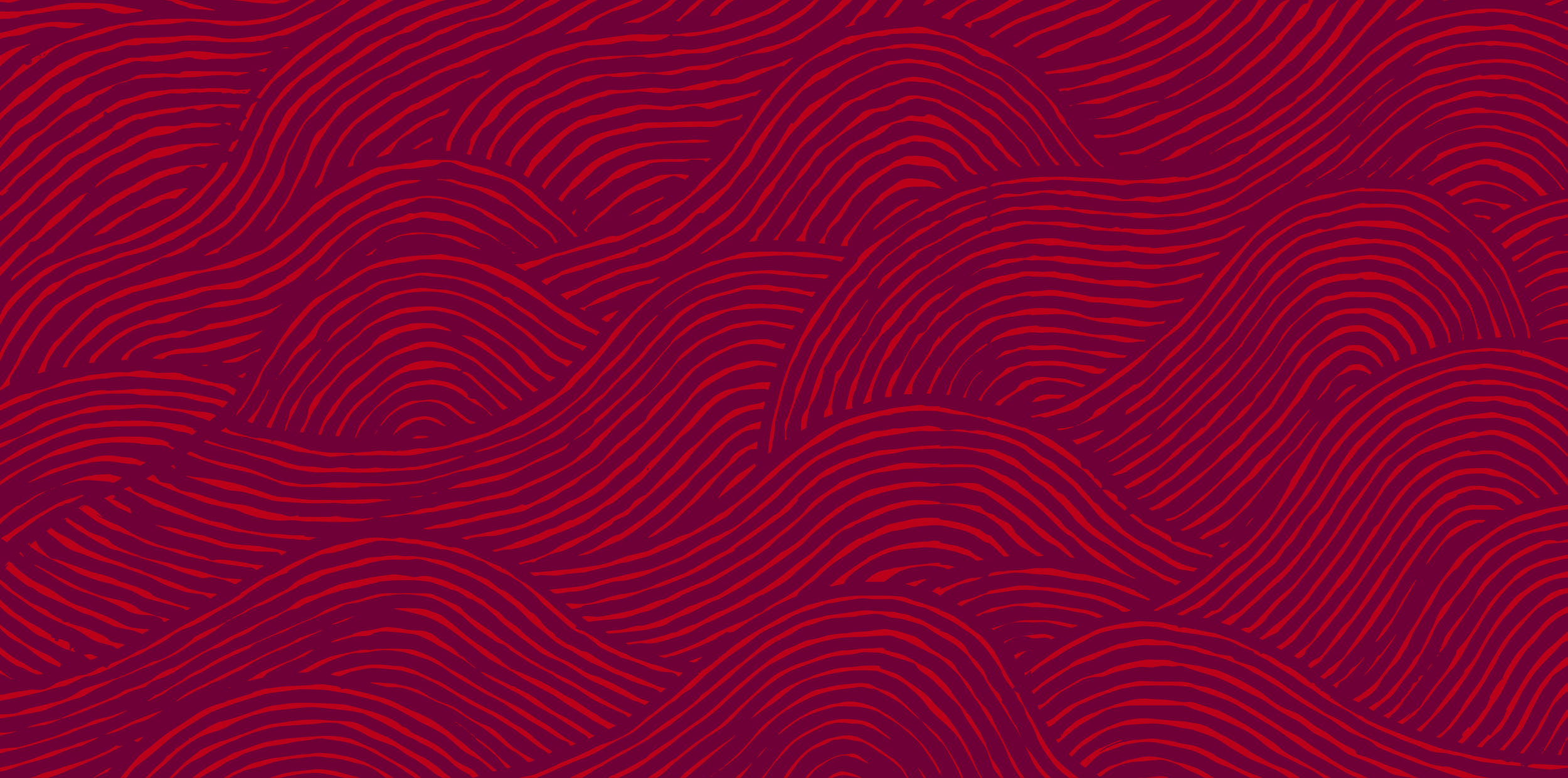 Wavy and watery graphic pattern in rich red