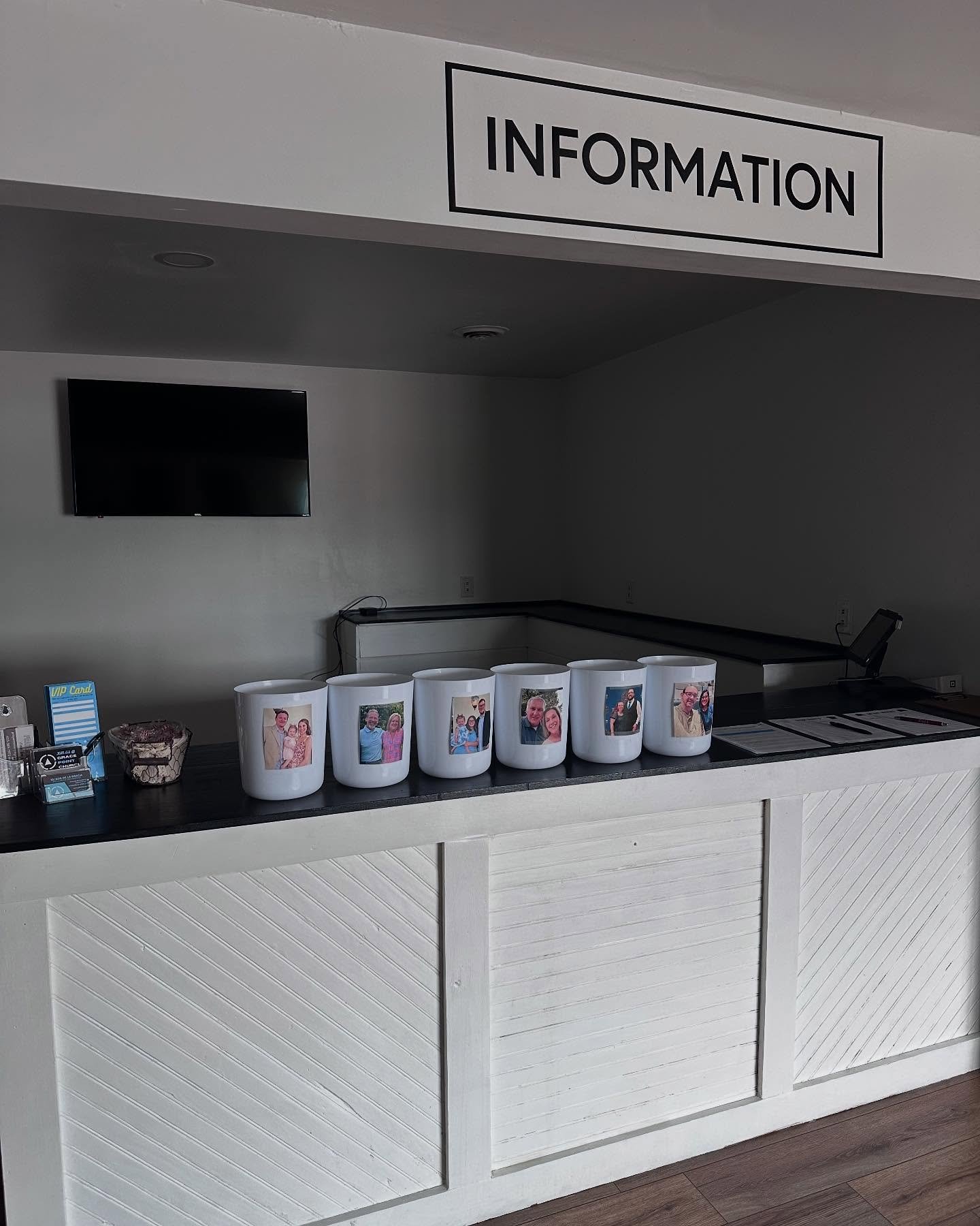 &ldquo;Pie the Pastors&rdquo; buckets are ready in the lobby at the Information Desk! Who will get pie&rsquo;d? YOU decide! 🤩🥧 Thanks for supporting TPSM!