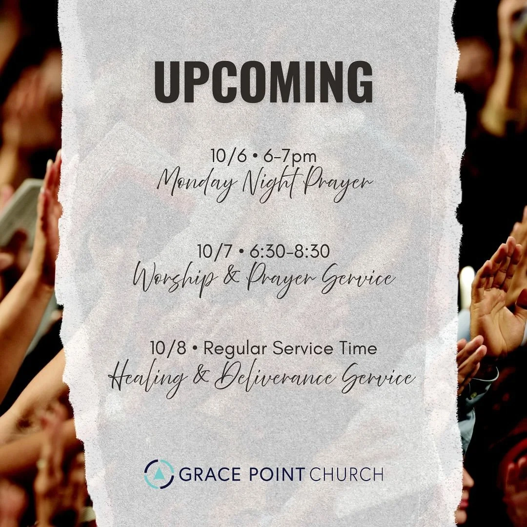 Family, don&rsquo;t forget there are 3 opportunities for prayer and worship this week! 🙌🏼 Join us as we seek His face together. 🤍