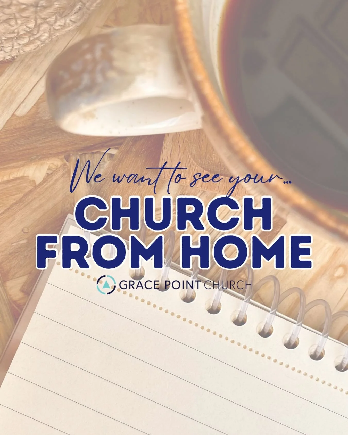 Studying from the couch? Reading in bed? Worshipping in the living room? 🎶

We want to see what your &ldquo;church from home&rdquo; looks like today! 🏠