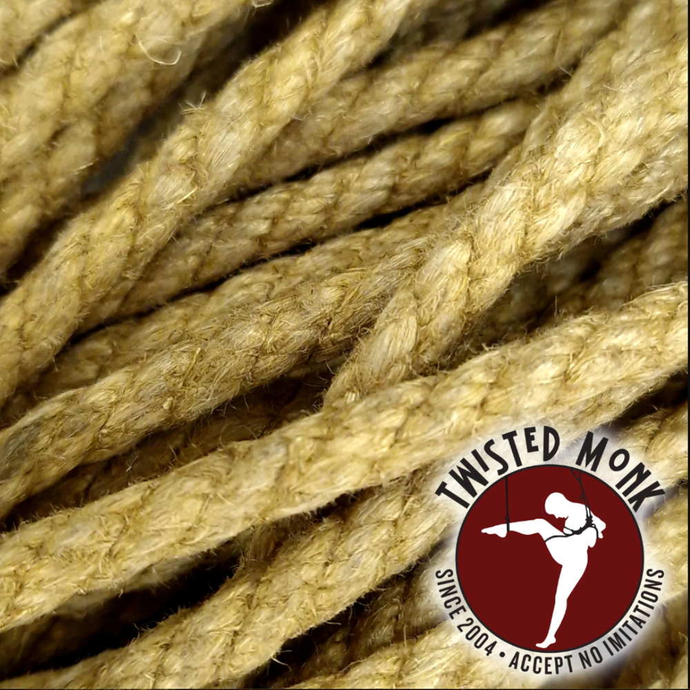 Twisted Monk Hemp Rope — Bound Studio