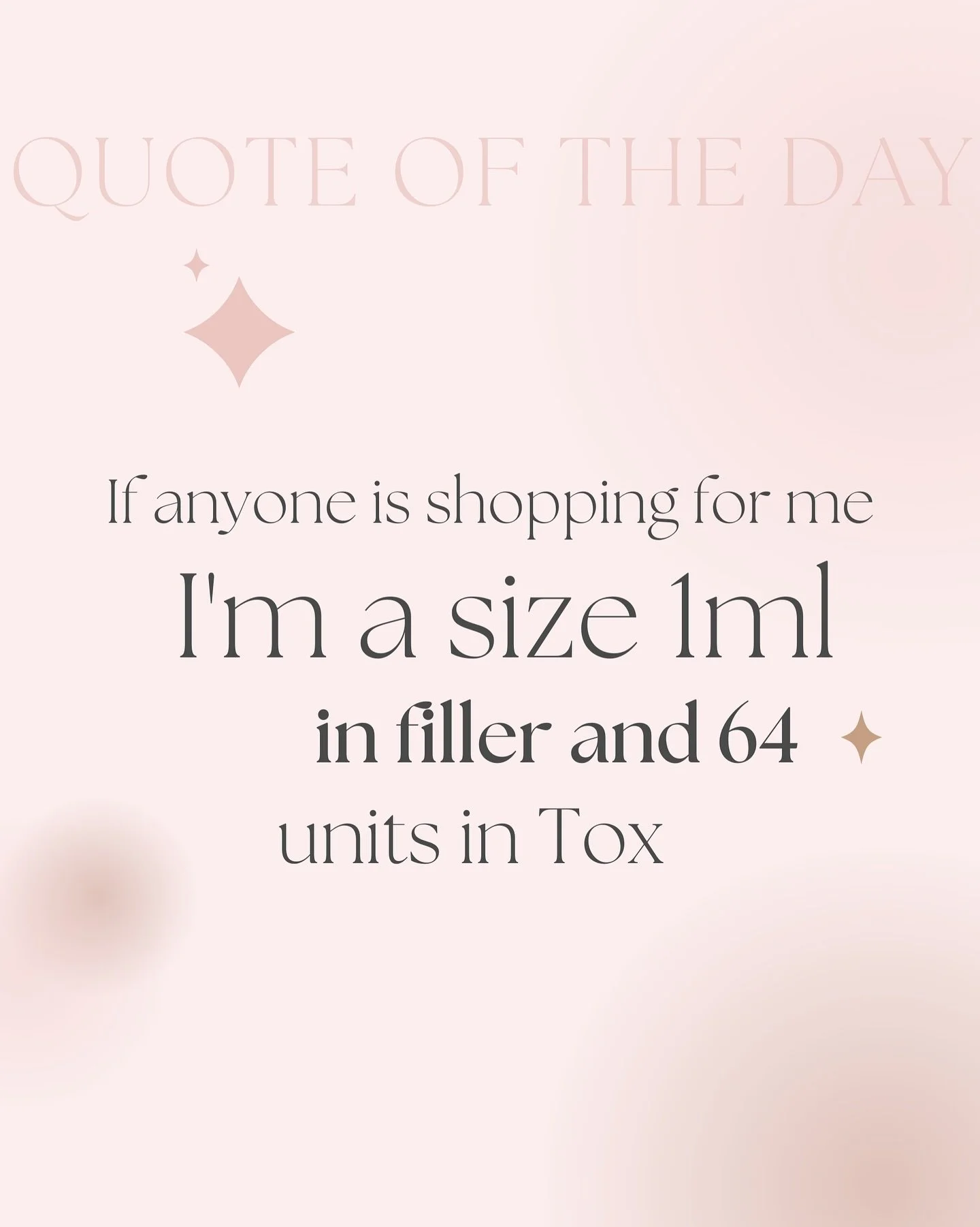 &ldquo;Self-care comes in all sizes&mdash;today, mine&rsquo;s 1ml of filler and 64 units of Tox! 💉✨ 
Who else is treating themselves? #QuoteOfTheDay&rdquo;#botox #lipfillers #glam