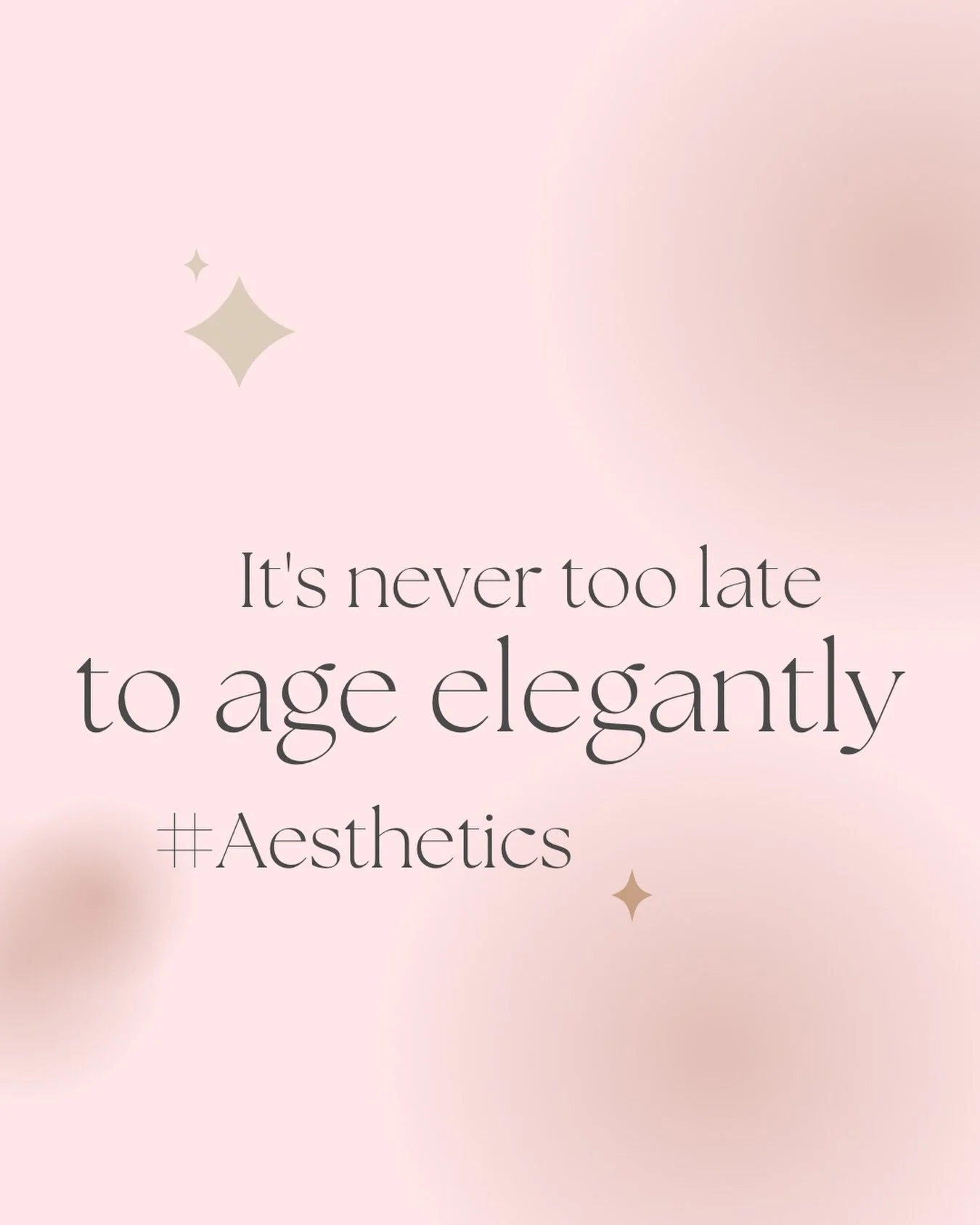 Do you ever catch a glimpse in the mirror and just stop? Like, who is that? Somewhere between the hustle and living life, you stopped investing in yourself.  Aging elegantly isn&rsquo;t about fading away: it&rsquo;s about evolving on your terms. We u