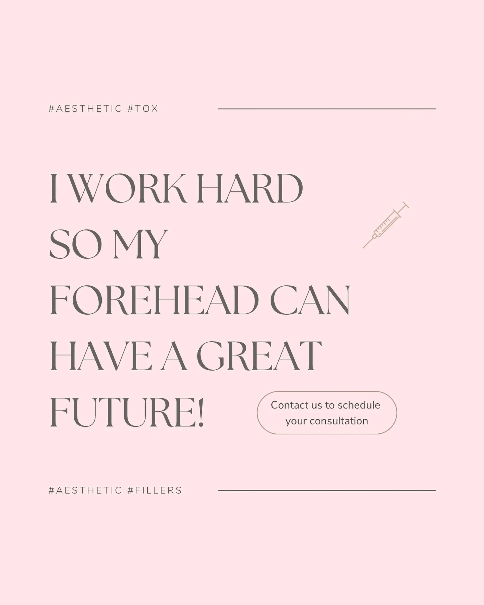 Your future self called: she&rsquo;s thrilled about the forehead. 💅 Investing in preventative care now is the ultimate flex. Real talk: why wait for lines when you can keep things smooth from the start? Let&rsquo;s get that strategy session booked! 