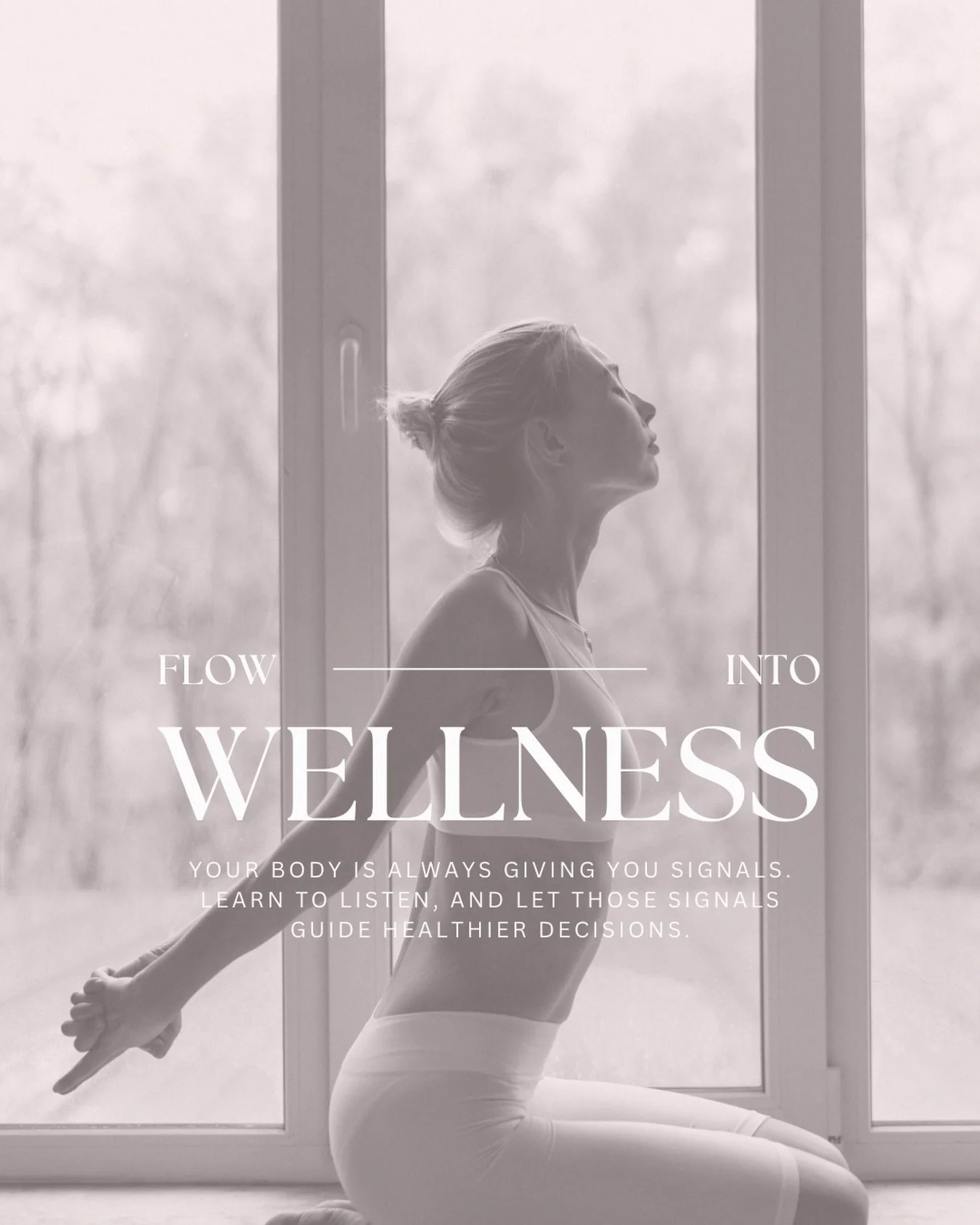 Wellness isn&rsquo;t about ignoring your body.

It&rsquo;s about learning to listen.

Your body is constantly giving you feedback&mdash;through your energy, your sleep, your hormones, your cravings, your skin, and even your mood.

Too often, we silen