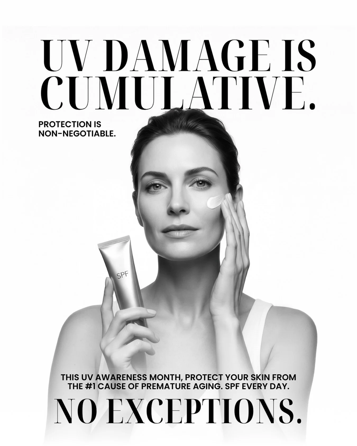 The sun doesn&rsquo;t erase your progress overnight&hellip; but the damage adds up over time.

UV exposure is the #1 cause of premature skin aging, contributing to fine lines, wrinkles, dark spots, uneven tone, and collagen breakdown. And yes&mdash;e