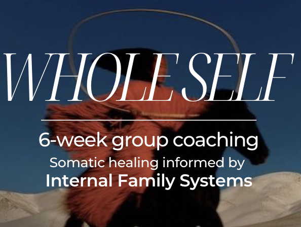 WHOLE SELF: a 6-week online group coaching series :: Somatic healing x Internal Family Systems