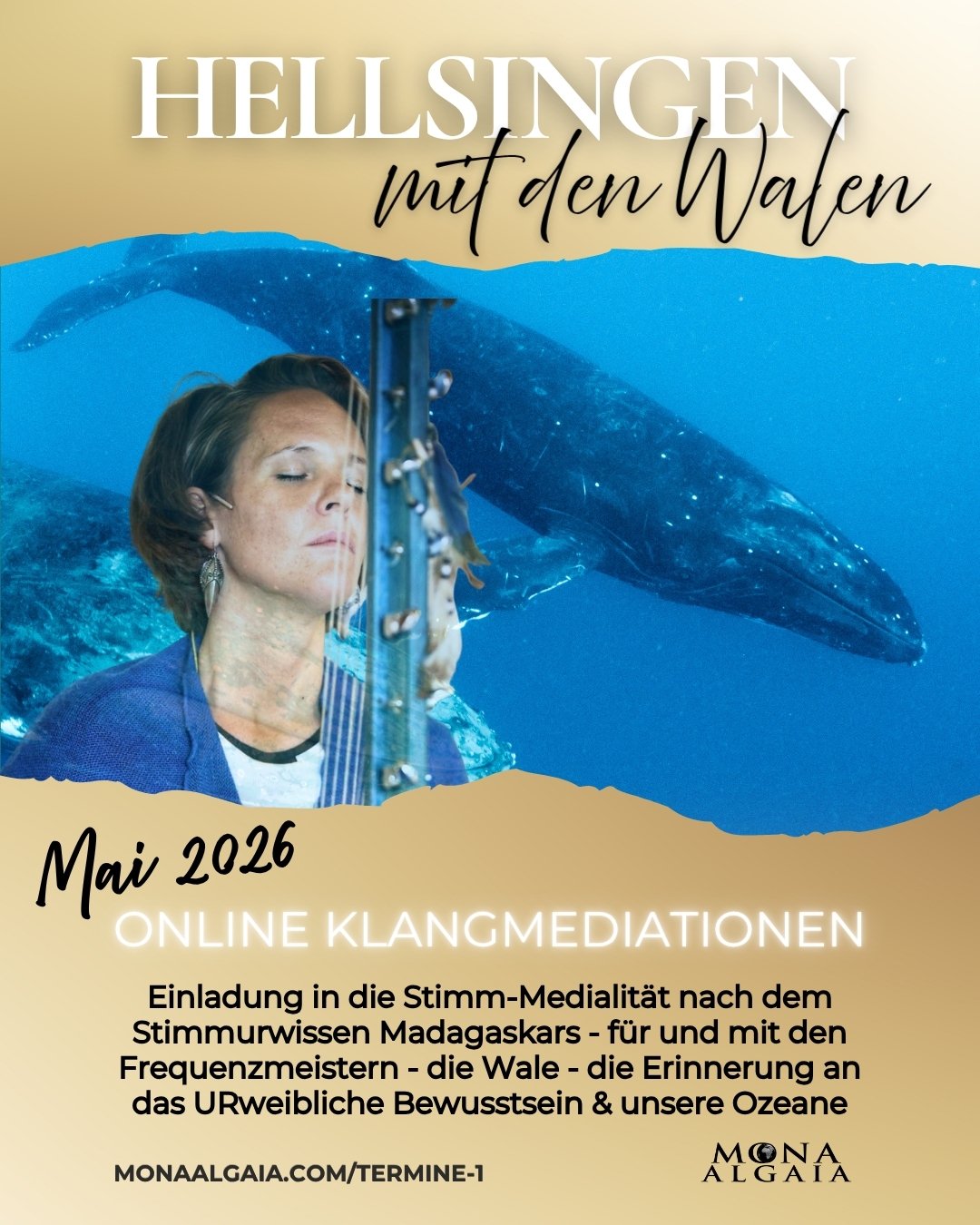 HELLSINGEN mit den WALEN Online Klangmediation 