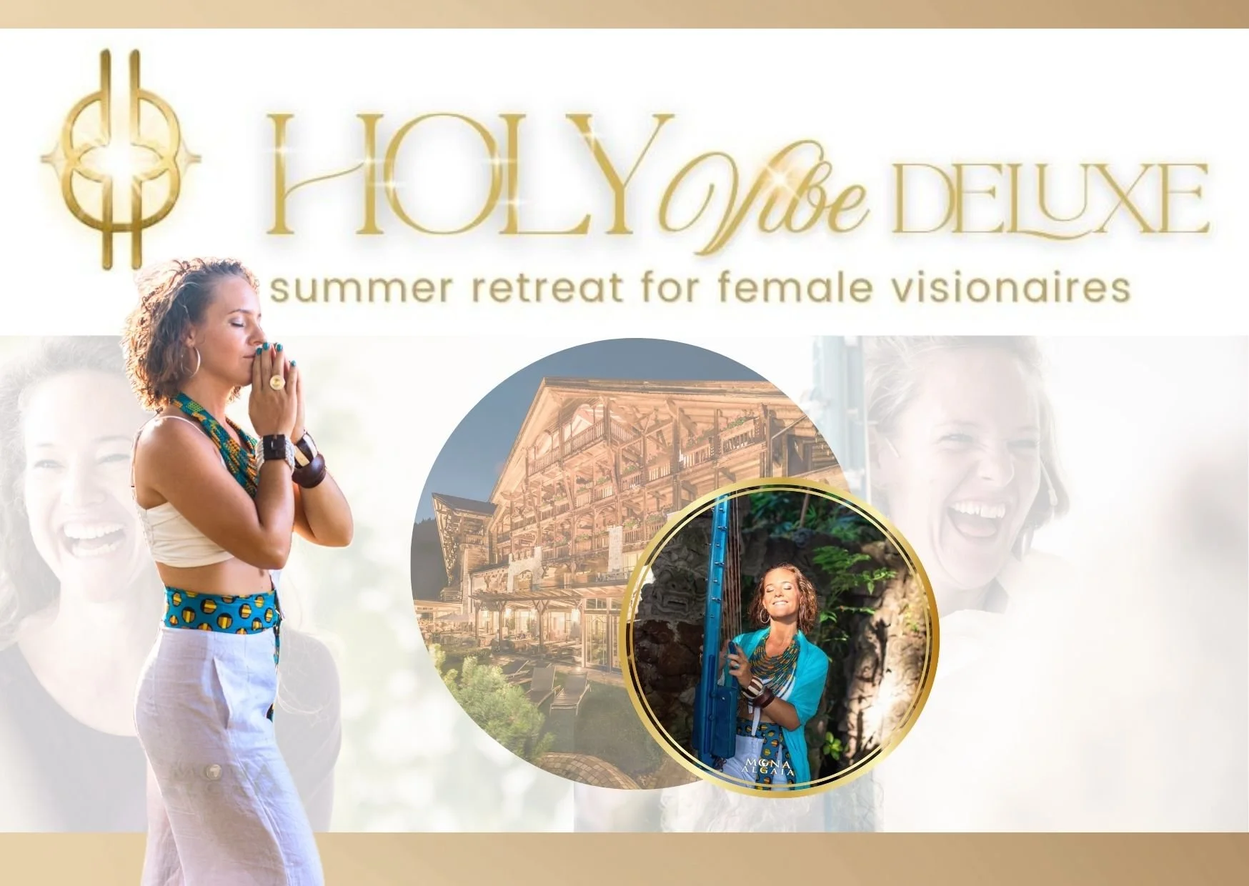 HOLY VIBE Deluxe Retreat 2027 für Visionärinnen &amp; die innere Sonne 