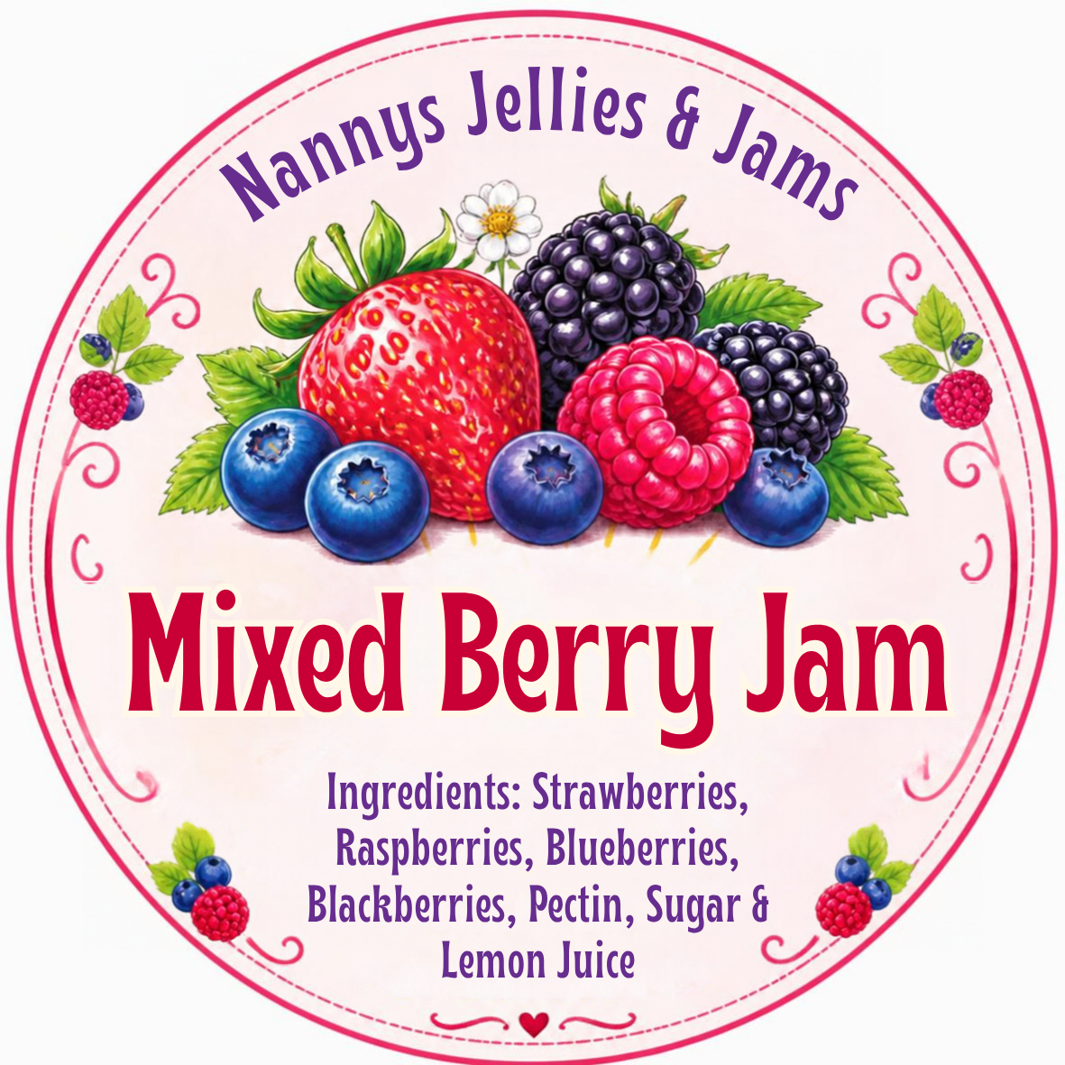 Mixed Berry Jam