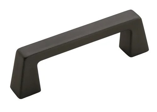 Blackrock Cabinet Pull by Amerock in black bronze, 76 mm