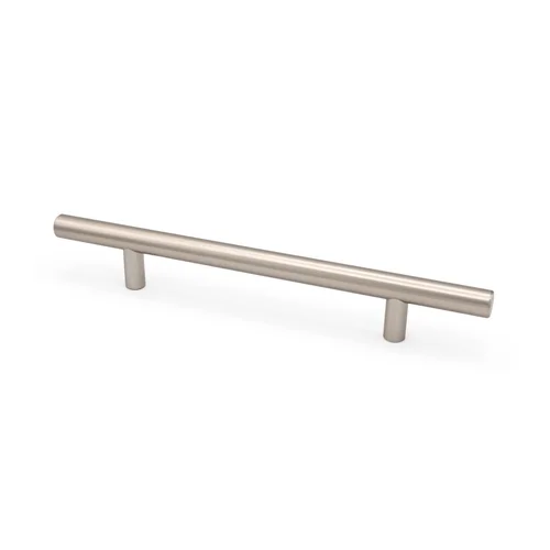 Strand Transitional Cabinet Pull in brushed satin nickel, 96 mm
