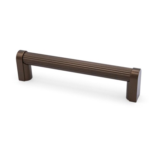 Burano 18 Fluted Cabinet Pull by Citterio Giulio in cocoa bronze, 160 mm