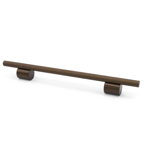 Lovere Cabinet Pull by Citterio Giulio in cocoa bronze, 160 mm