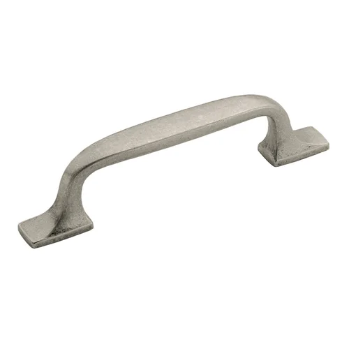 Highland Ridge Cabinet Pull in antique pewter, 96 mm