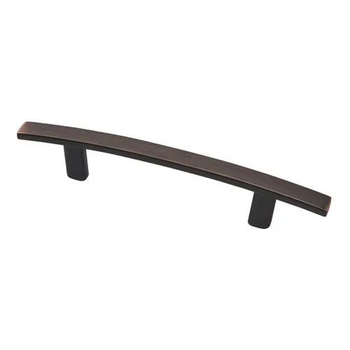 Kemsley Classic Cabinet Pull in antique copper bronze highlight, 96 mm