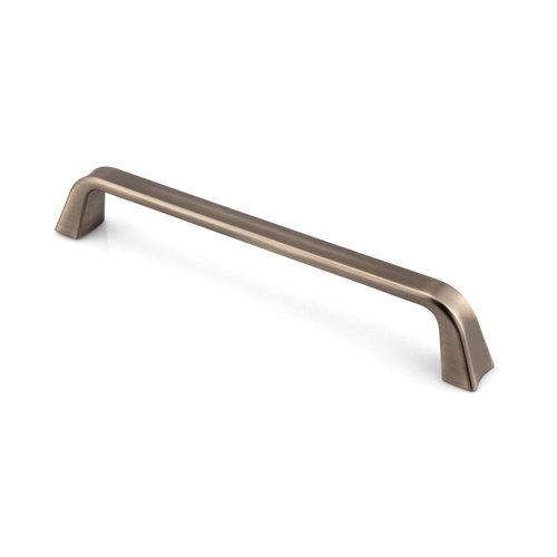 Brook Transitional Cabinet Pull in atomic iron