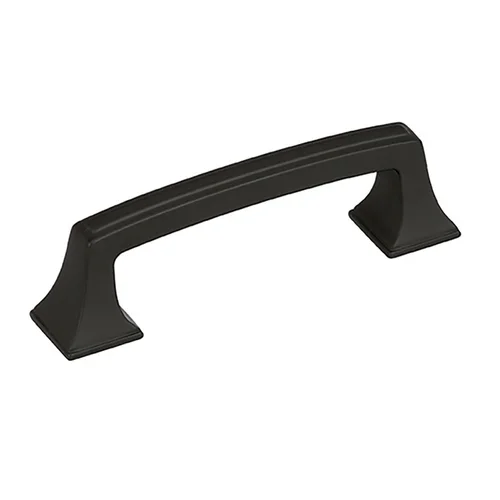 Mulholland Cabinet Pull by Amerock in black bronze, 76 mm
