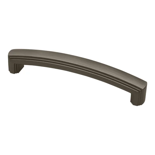 Montague Transitional Cabinet Pull in antique pewter, 96 mm