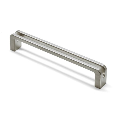 Rodello Contemporary Cabinet Pull in brushed nickel, 160 mm