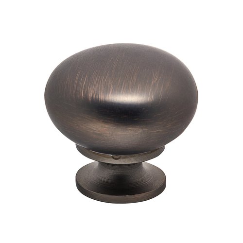 Volta Classic Cabinet Knob in antique copper bronze highlight