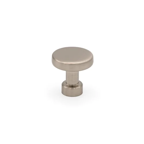Galway Transitional Cabinet Knob in brushed satin nickel