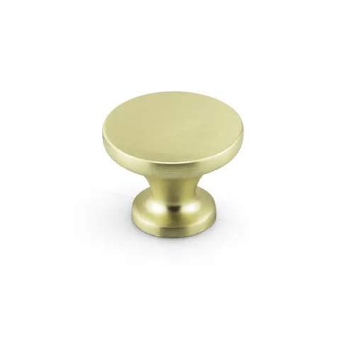 Mesa Contemporary Cabinet Knob in black nickel