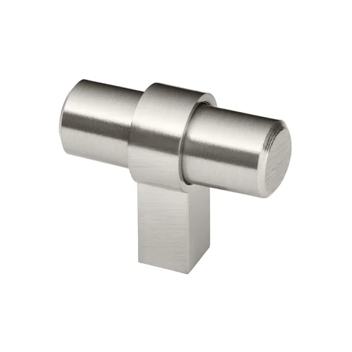 Kingston Contemporary Cabinet Knob in brushed satin nickel