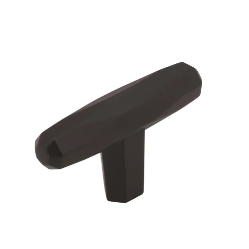 St. Vincent Cabinet T-Knob in black bronze