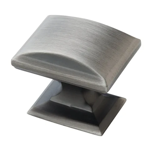 Candler Cabinet Knob by Amerock in antique silver