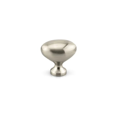 Wilshire Classic Cabinet Knob, 34 mm, Brushed Nickel