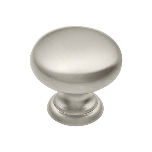 Maywood Classic Cabinet Knob, 31 mm, Brushed Nickel