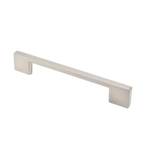 Sonora Contemporary Cabinet Pull in brushed nickel, 96 mm
