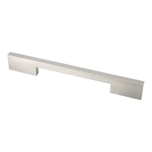 Milano Contemporary Cabinet Pull in brushed satin nickel, 32 mm