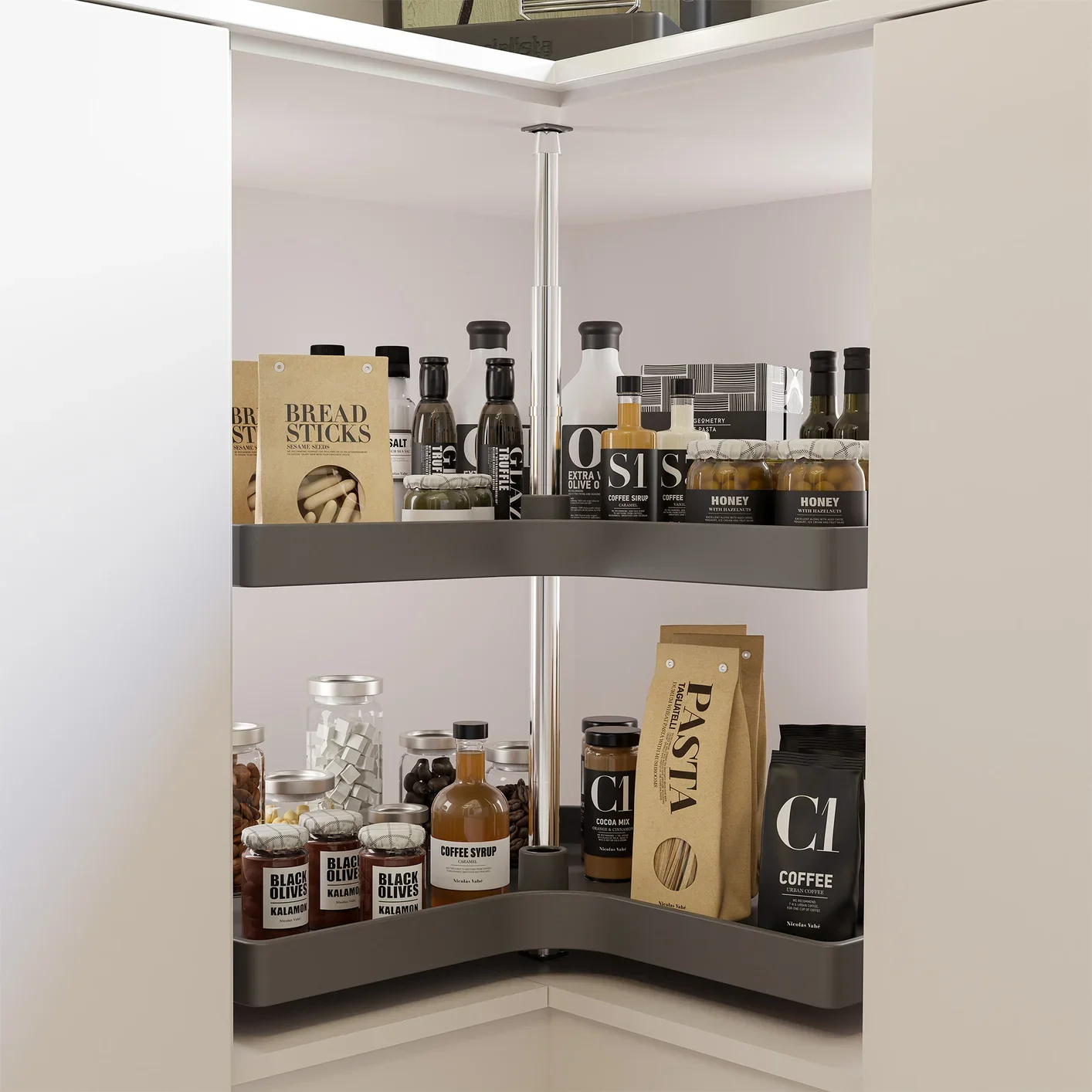 Kidney lazy susan