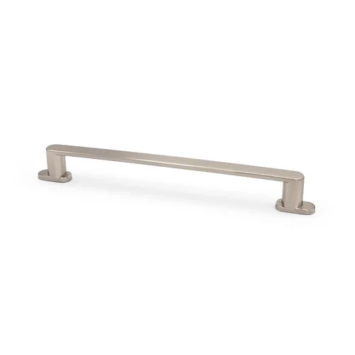 Kandra Transitional Cabinet Pull in brushed satin nickel, 128 mm
