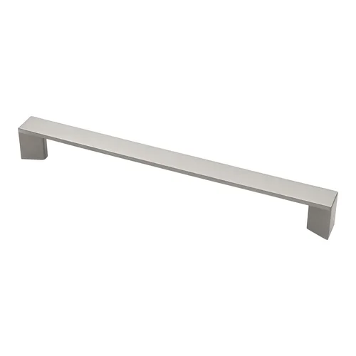 Katana Contemporary Cabinet Pull in brushed satin nickel, 128 mm