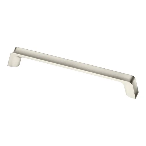 Portico Contemporary Cabinet Pull in brushed satin nickel, 160 mm