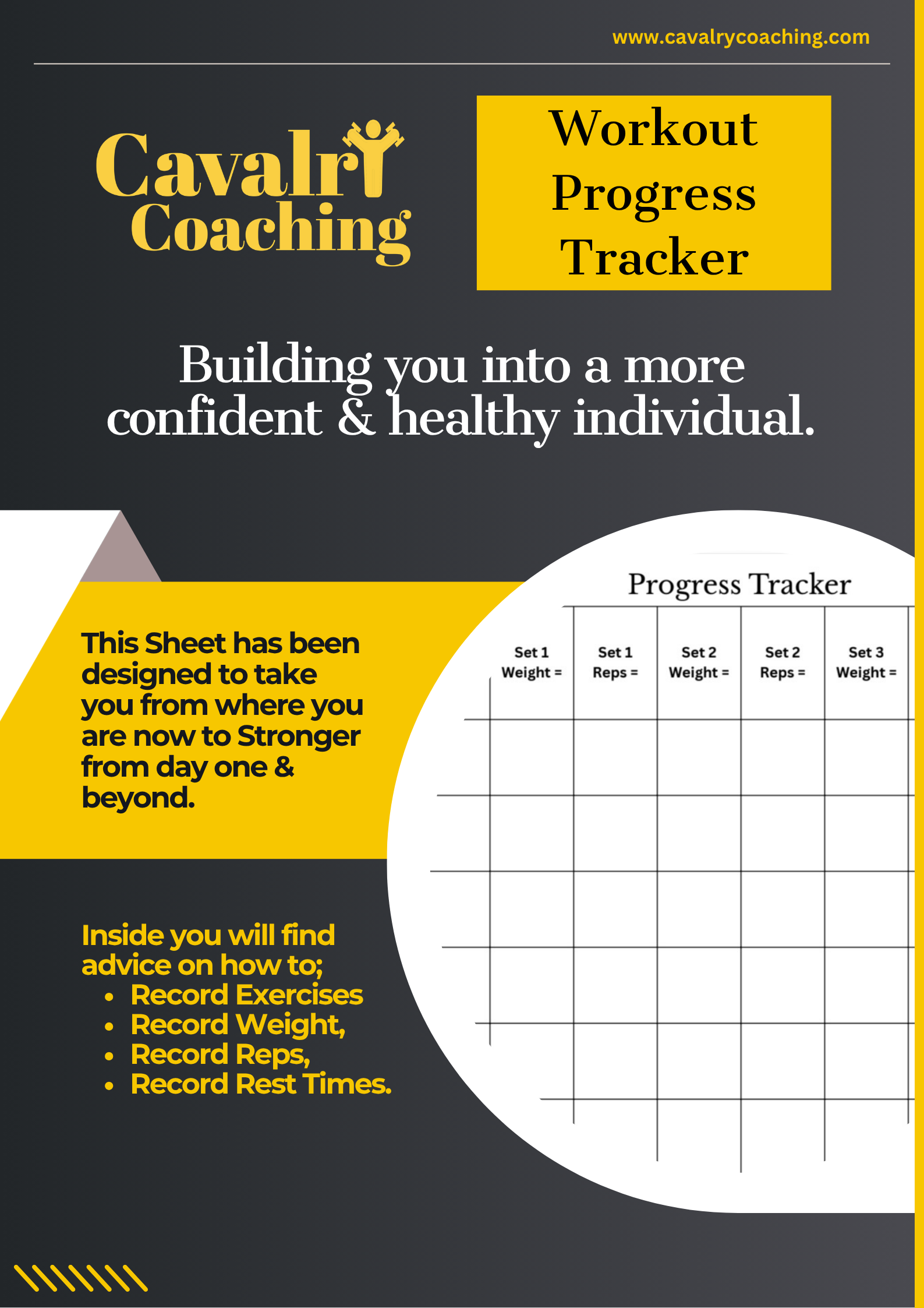 FREE Workout Progress Tracker