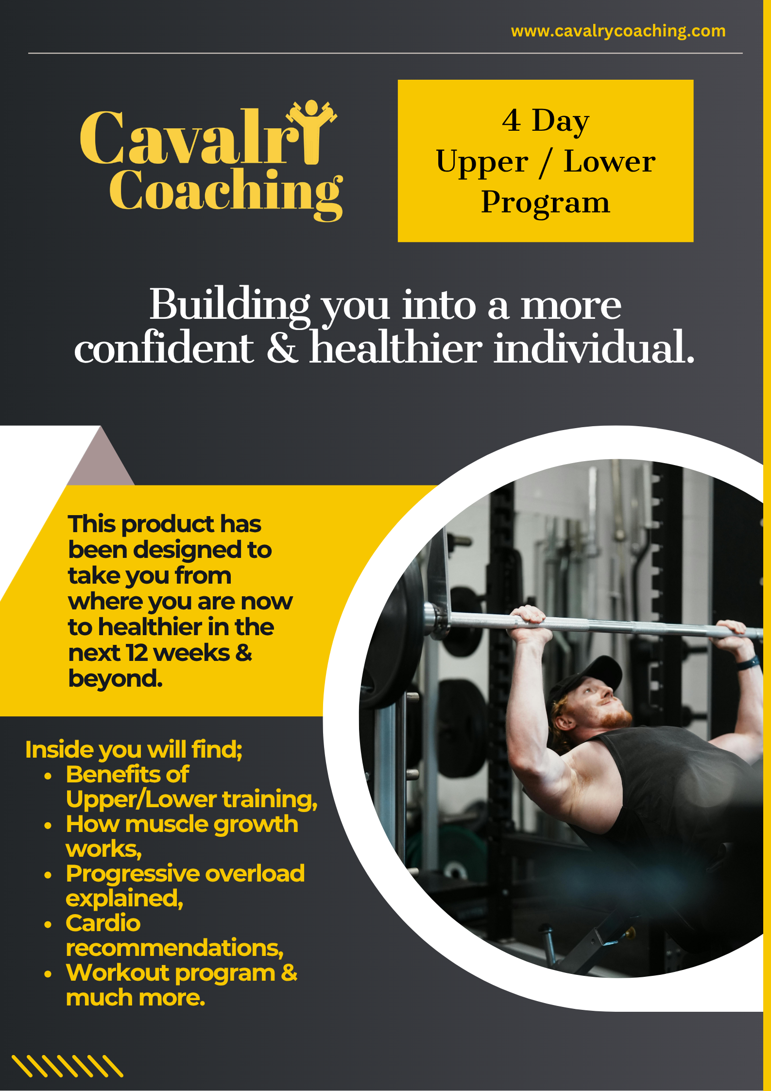4 Day Upper/Lower (Gym) Program