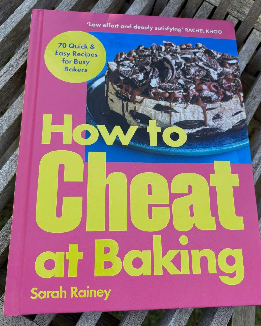 Book Review: How to Cheat at Baking by Sarah Rainey