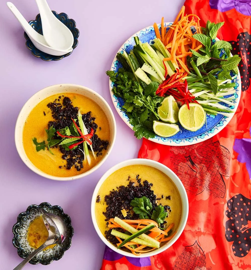 Recipe: Healthy Yellow Curry Rice Bowl