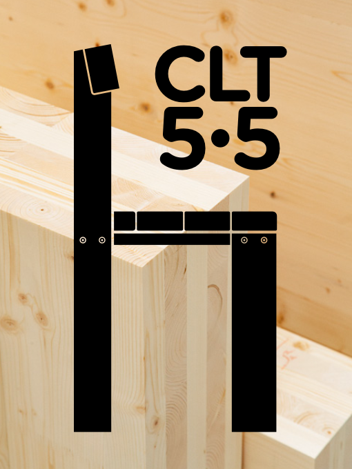 Divided into two parts, the left side shows wooden planks of light-colored wood with visible grain and knots placed on a flat surface. The right side features a metal chair with a black metal frame and a wood-textured seat and backrest, set against a neutral background.