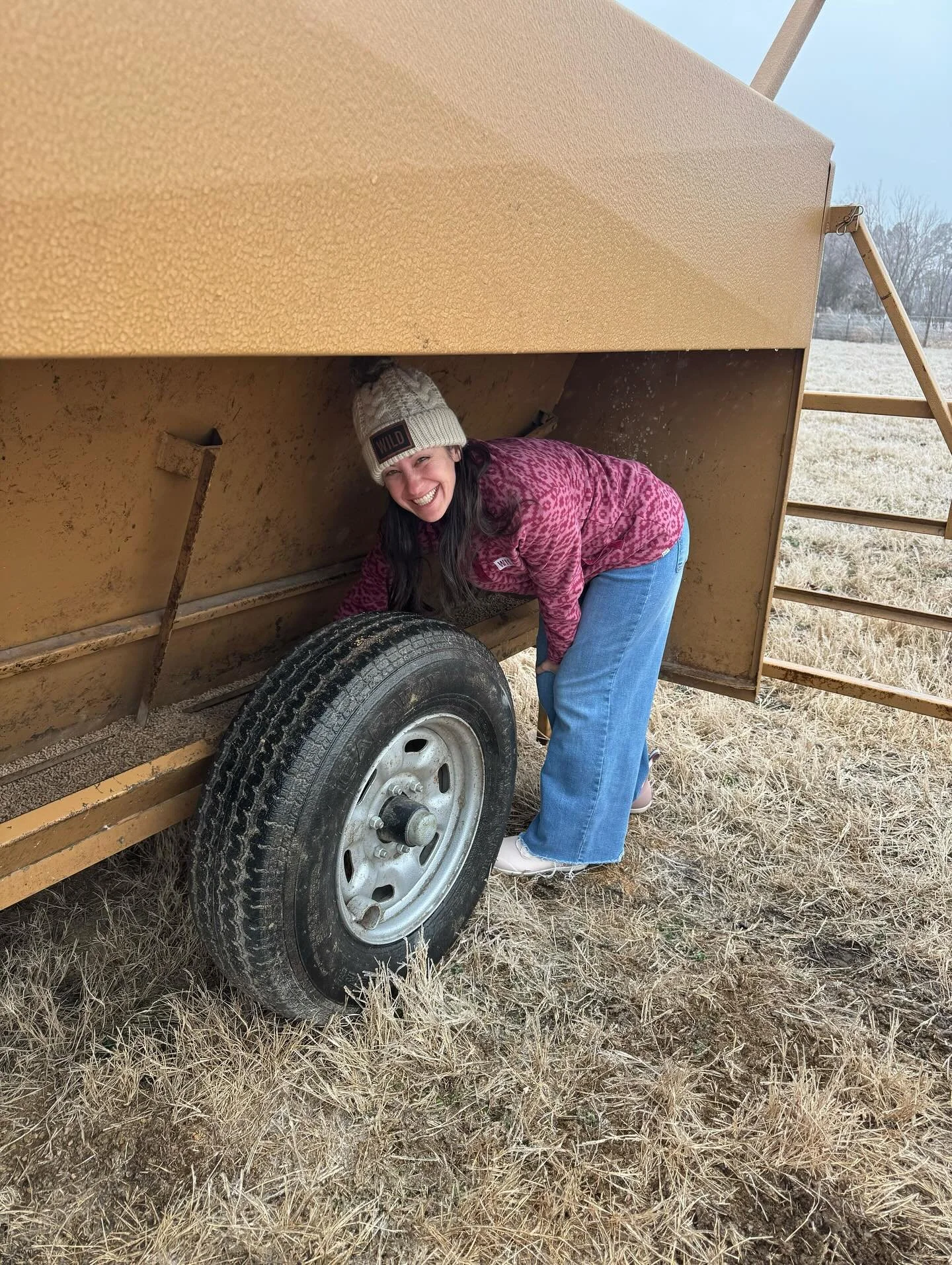 Winter at the farm doesn&rsquo;t slow the work.

We were fortunate to miss the worst of the winter weather seen across NC, but post-storm checks were part of the morning.

We&rsquo;re prepared for whatever the season brings!

#StayWILD