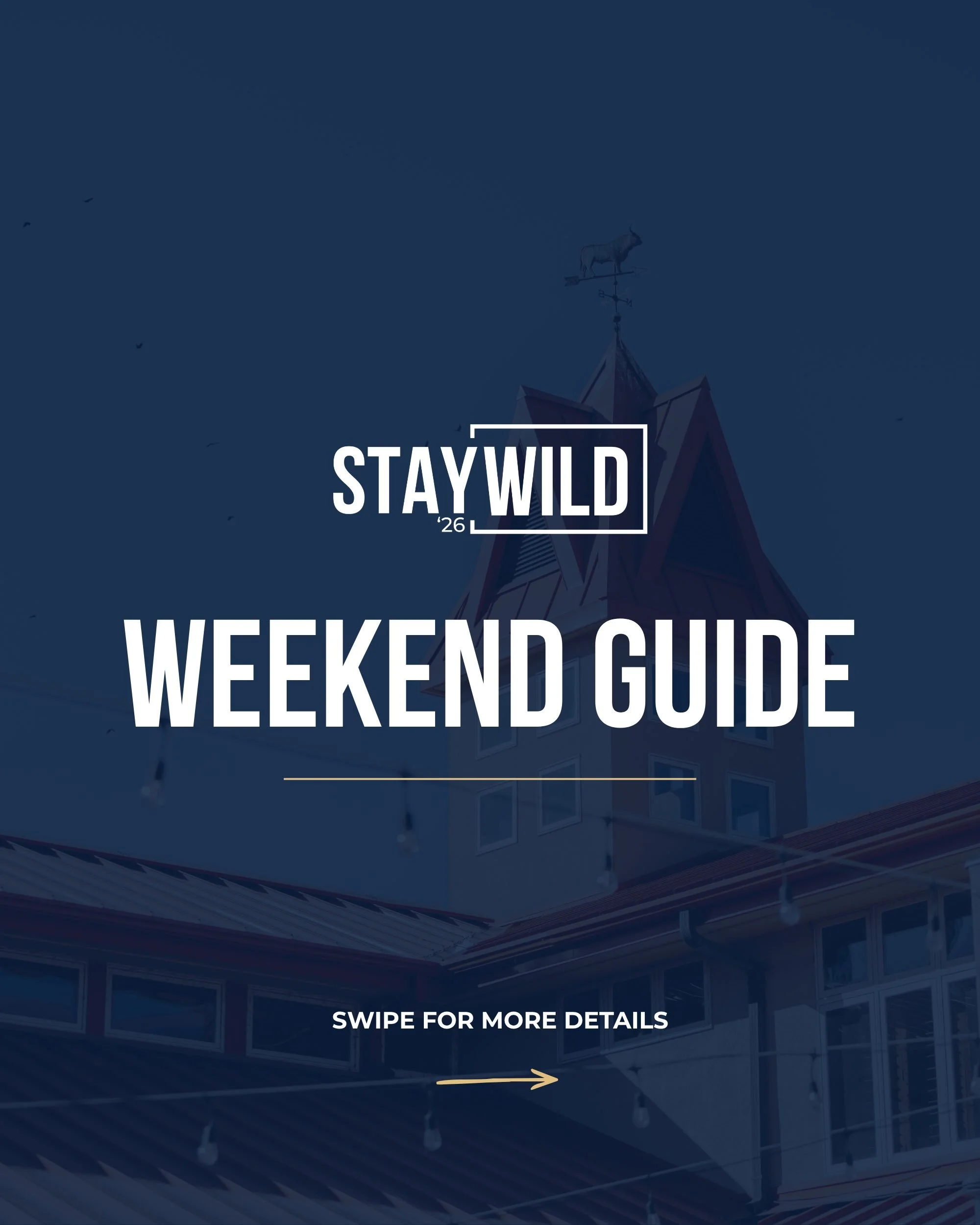 Your StayWILD&rsquo;26 weekend plans start here! 🐂

Join us November 6&ndash;7 in Turkey, NC, for a weekend of good food, conversations and a closer look at the genetics behind our program. We&rsquo;ll kick things off Friday evening with our carcass