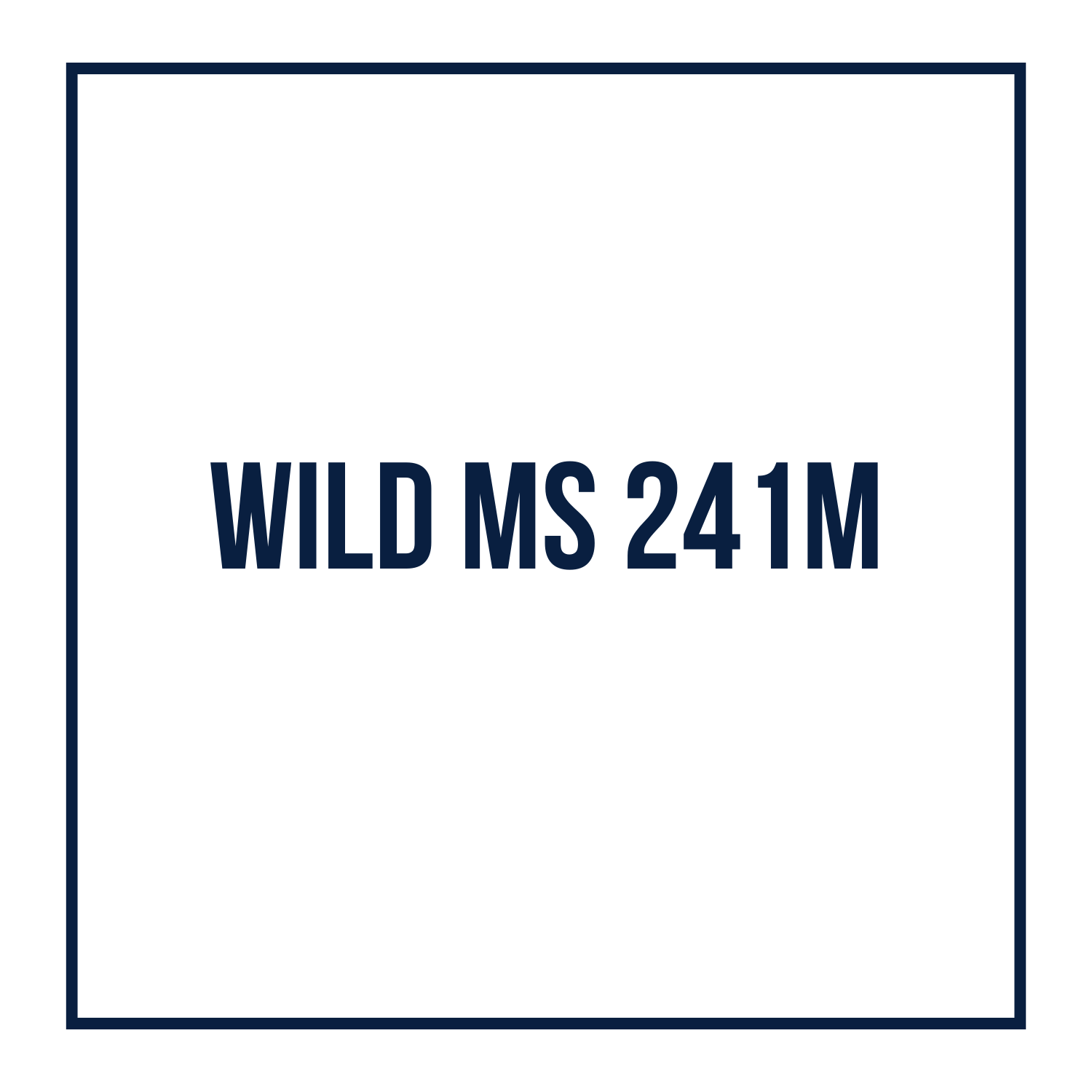WILD MS 241M - OPEN