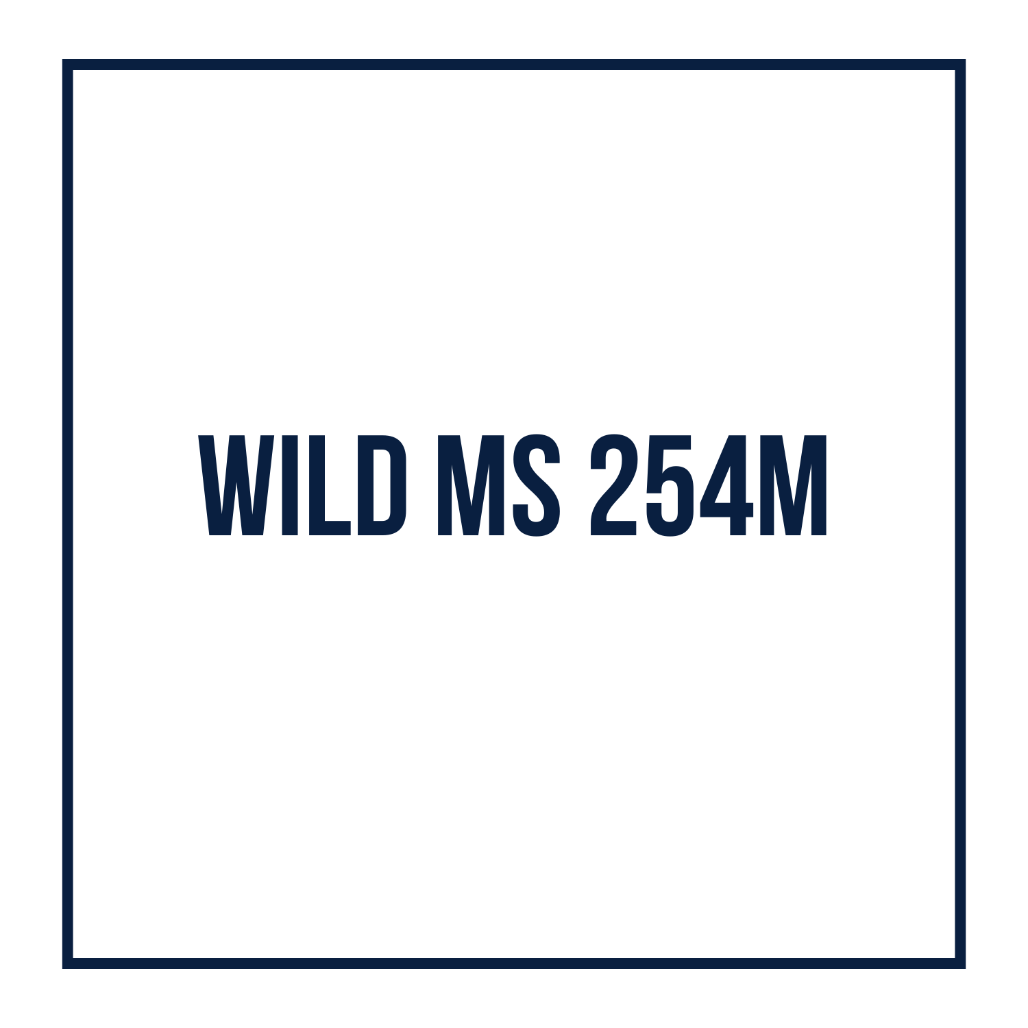 WILD MS 254M - OPEN