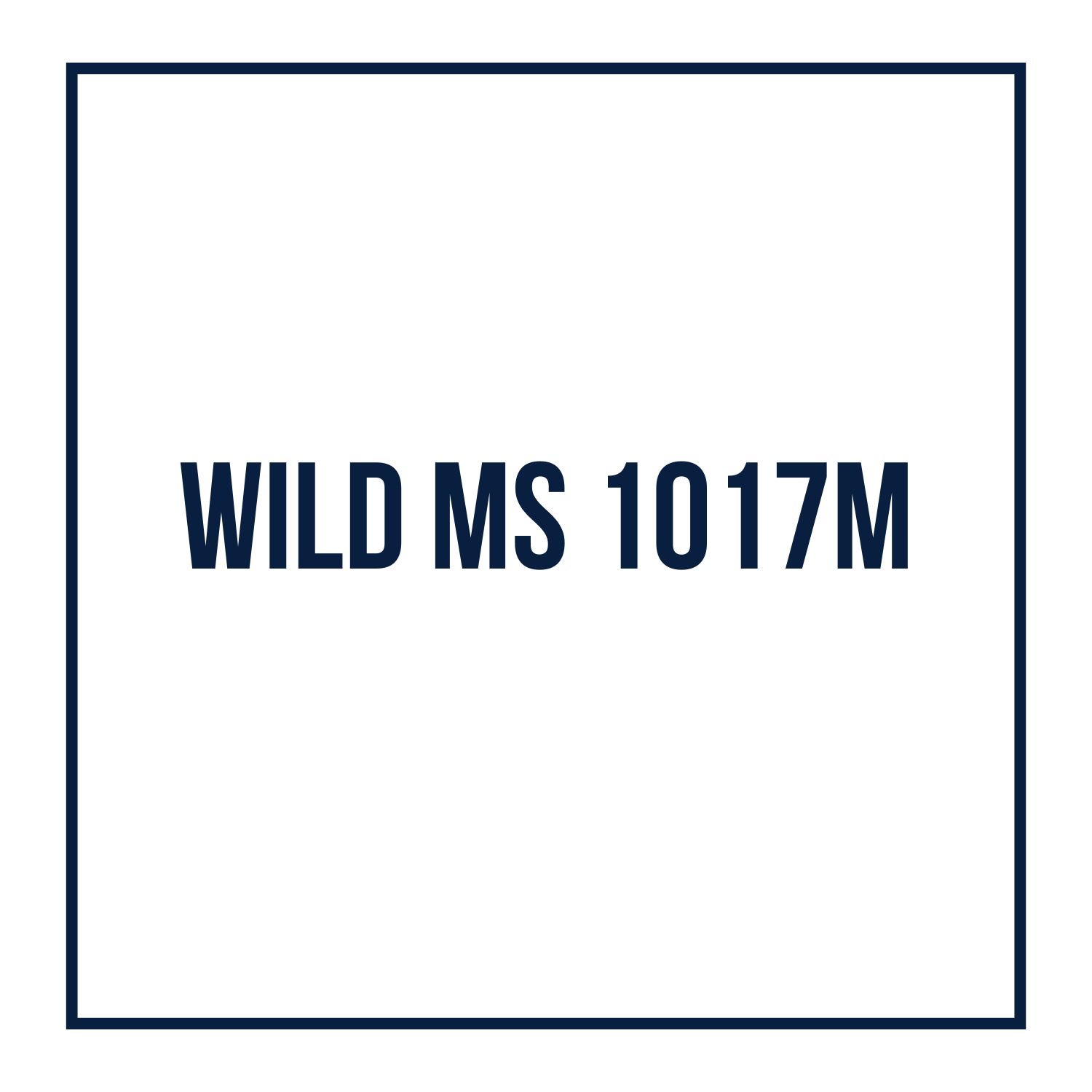 WILD MS 1017M - OPEN